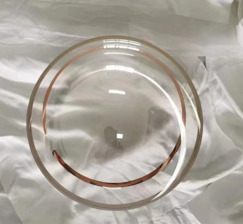 Customized multispectral zinc sulfide dome lens ZNS infrared optical window