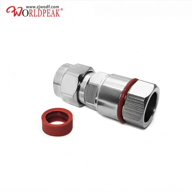 Cheap Price Rf Coaxial Cables 1/2 superflex cable N Male plug connector