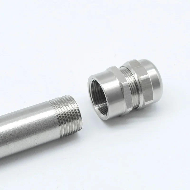 Special Offer Internal Thread Waterproof Steel Pipe Wiring I-type 304 316L Stainless Steel Cable Gland