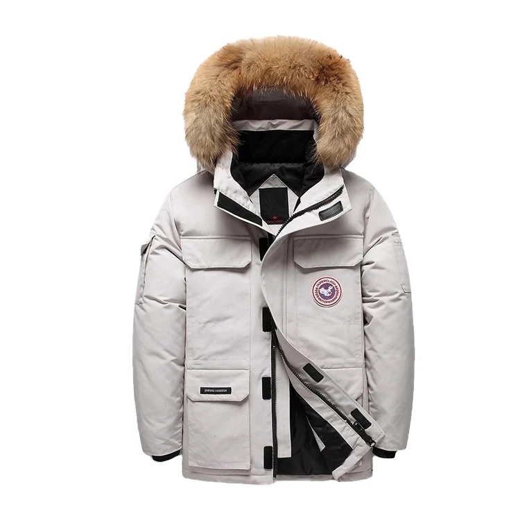 Children Down Coat Hooded Kid Winter Jacket Long Style Puffer Jacket