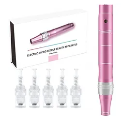 YYR профессиональная электрическая микро игла Дерма ручка микроигольная дермапен
