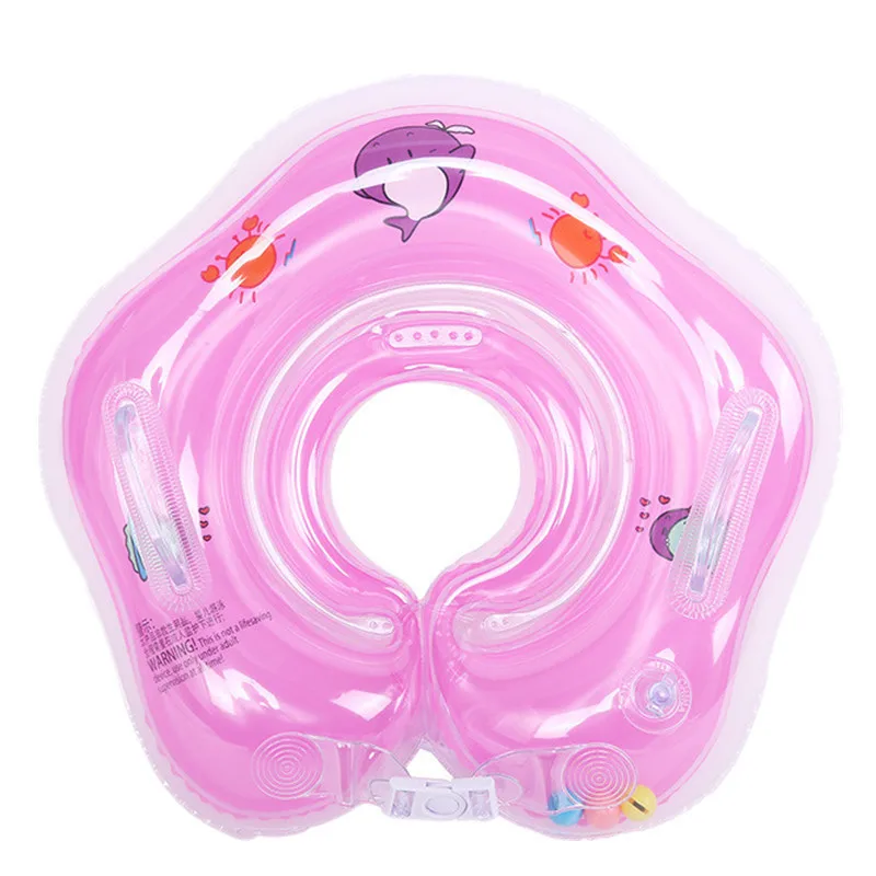 Customized PVC baby spa swim ring  pool float collar water toy inflatable infant swim float neck ring baby swimming ring