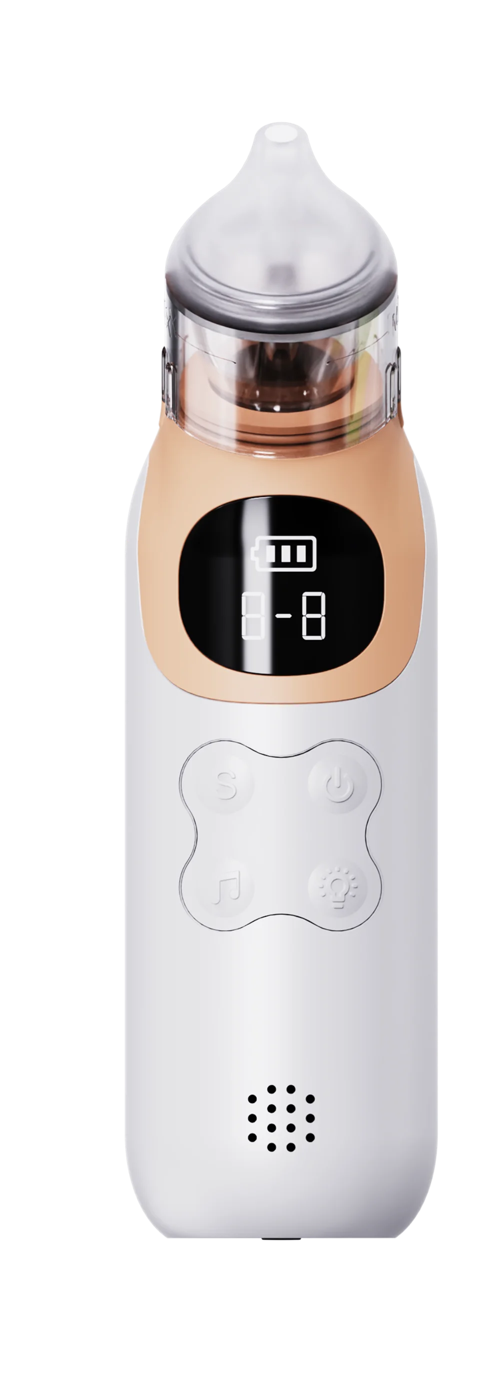 Adjustable Suction Level Music Light Soothing Grade Baby Nasal Aspirator Automatic Toddler Nose Sucker Infant Snot Cleaner