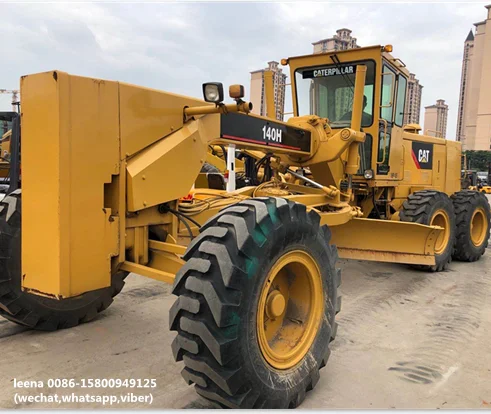Дешевый б/у автогрейдер catt 140h 140k 140g для