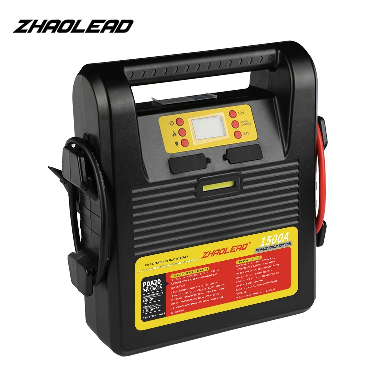 ZHAOLEAD 221.2WH High Power Mini Lithium Battery Booster Portable  Cable Charger Portable Car Jump Starter With Power Bank