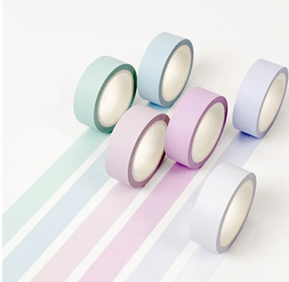 Vograce Cheap Oem Logo Custom Cartoon Anime Printed Washi Tape Japanese Masking Kawaii Love Washi Tape Paper As Gift