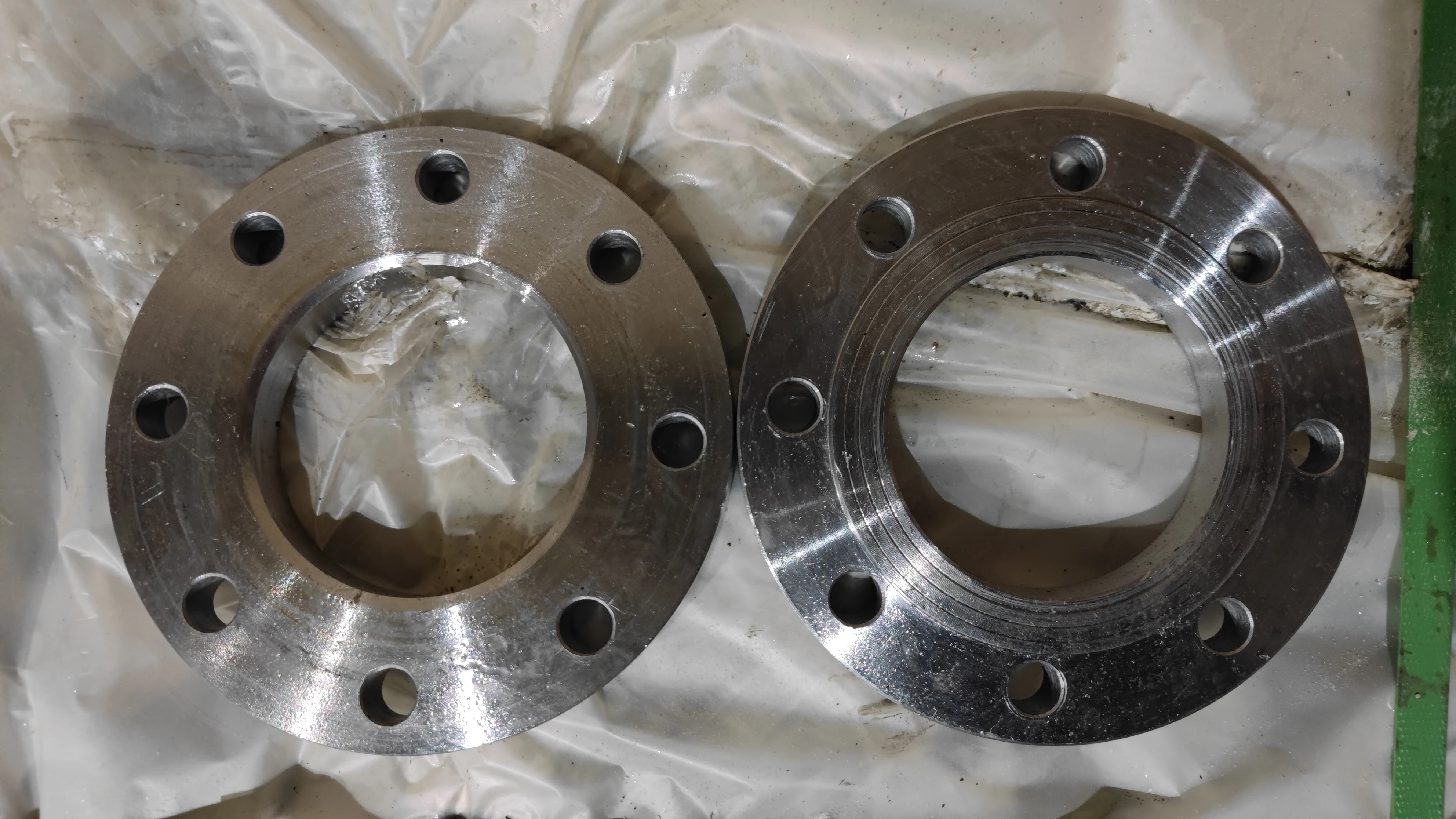 BS4504 PN16 PLRF штамповочная доска из углеродистой стали без резьбы с шелковой сваркой плоский фланец DN50