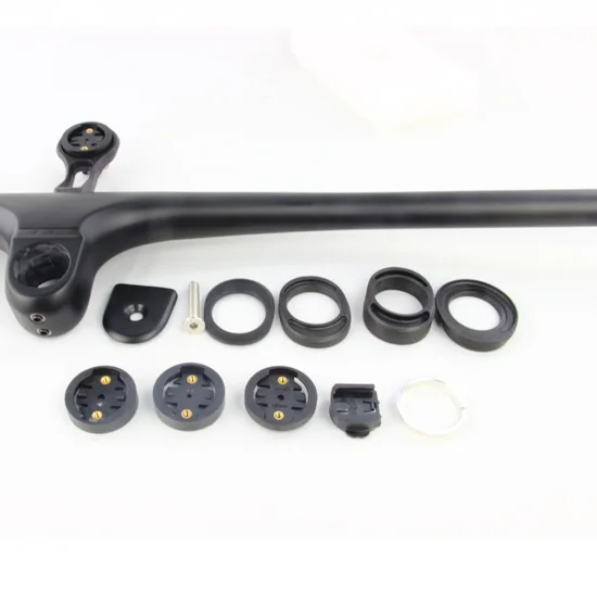  Новый Интегрированный Плоский руль LightCarbon MTB из углеродного волокна с компьютерным креплением