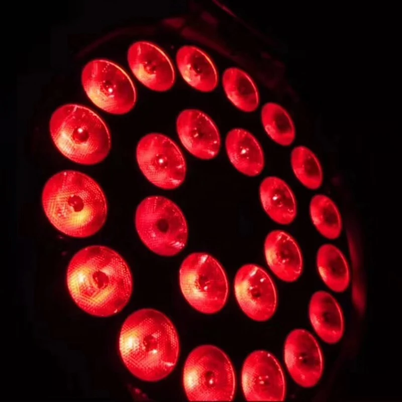High Quality 24X18W Rgbwa Uv 6In1 Mixing Color Dmx512 Led Par Can Light For Bar Disco