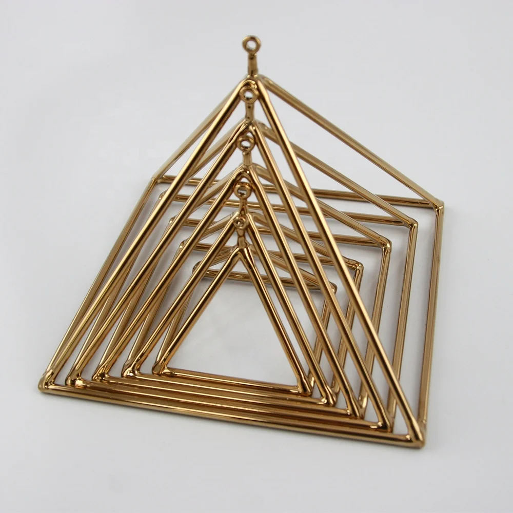 Хит продаж, пирамиды тела 3-14 дюймов для энергетической системы, балансирующие пирамиды с прозрачным кварцевым кристаллом, позолоченные пирамиды 7 цветов