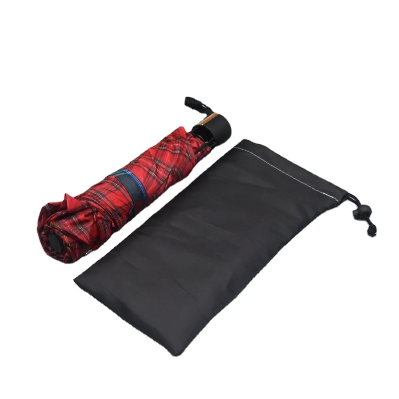 Stock polyester drawstring bag umbrella thermos cup storage bag nylon drawstring travel storage bag