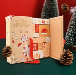 Customized Christmas Advent Calendar Empty Advent Calendar Box