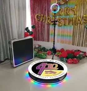 Portable Small Size Easy Carry Rental Business Wedding Slow Motion Show Time Camera Photo 360 Booth Party