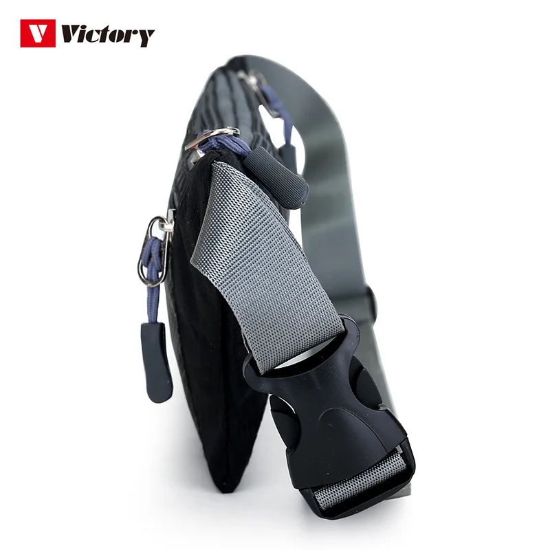 Outdoor oxford Waterproof Hiking Cycling Running Belt Waist Bag Sport Fanny Pack with Water Bottle Holder Fashion Purple Green