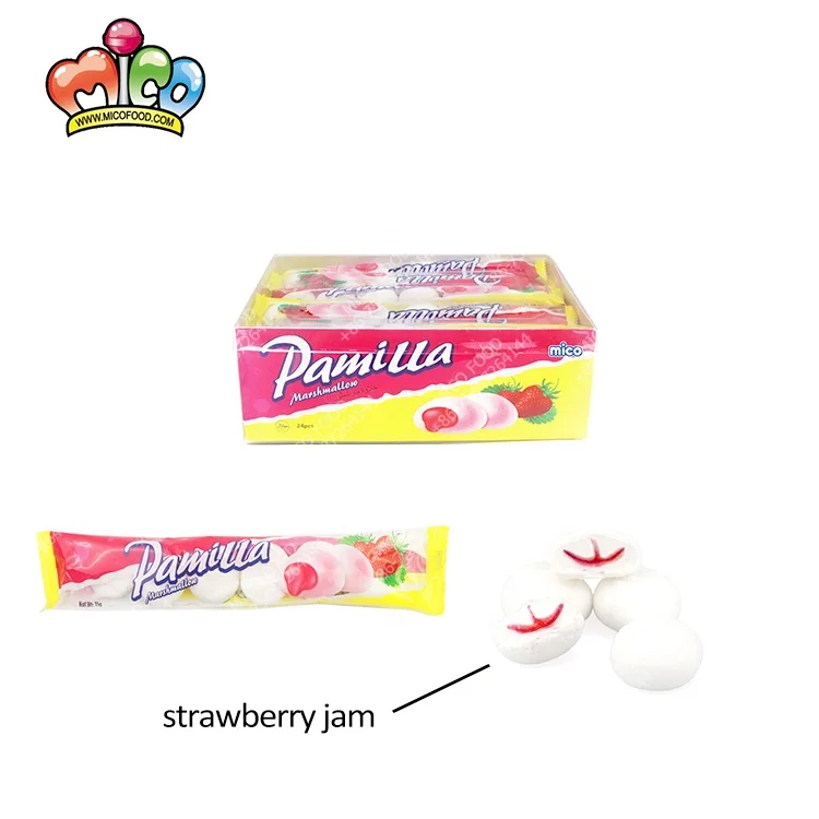 STRAWBERRY FILLING MARSHMALLOWS