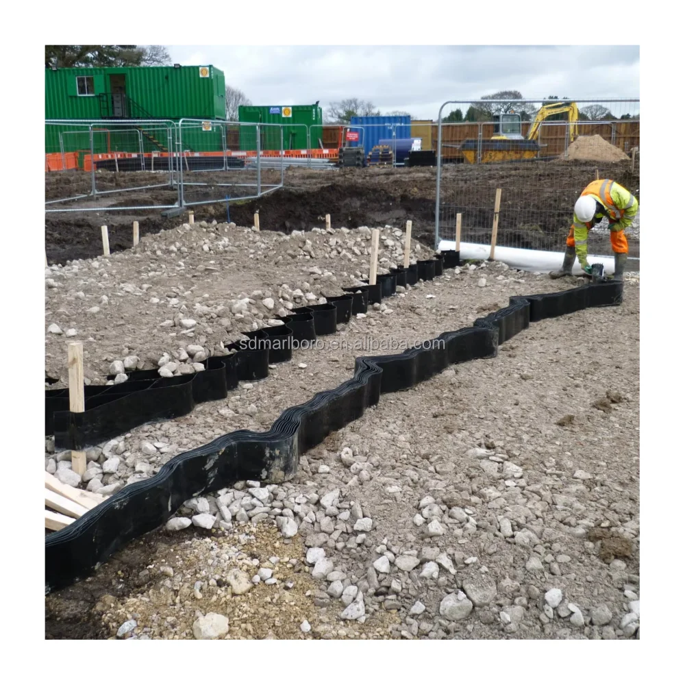 Factory Direct Sales 50-300mm Hdpe Honeycomb Geocell for Slope Protection Strengthen Road Grass Grid Pavers