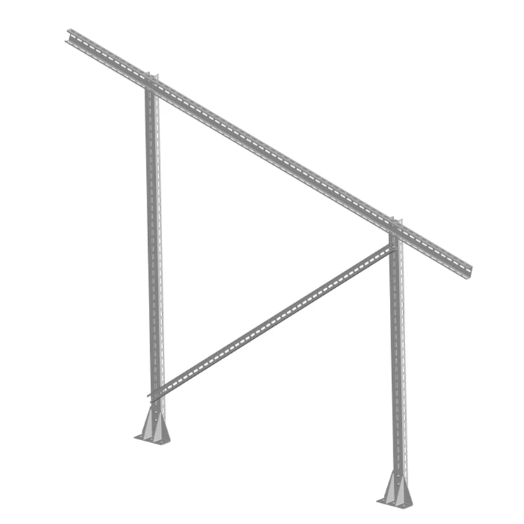 Zn-Al-Mg alloy coated steel solar ground mounting structure EPC PV power plant solar panel bracket