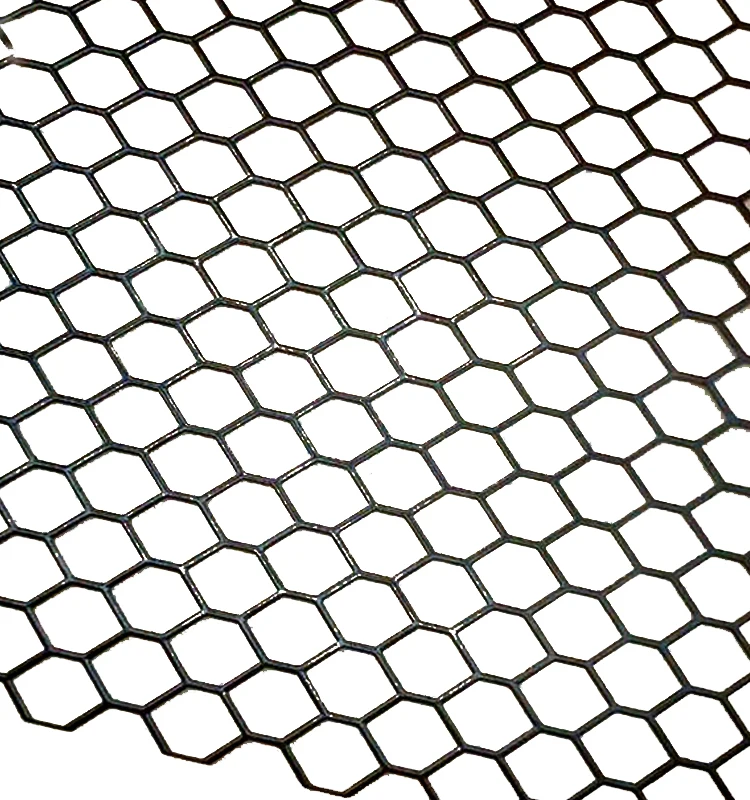 decorative hexagonal hole perfroated metal sheet for building facade