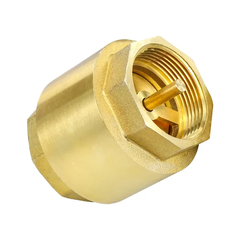 Brass Valves 1/2 To 4 Inch Female Thread Manufacture Vertical Forged Brass Spring Check Valve For Water