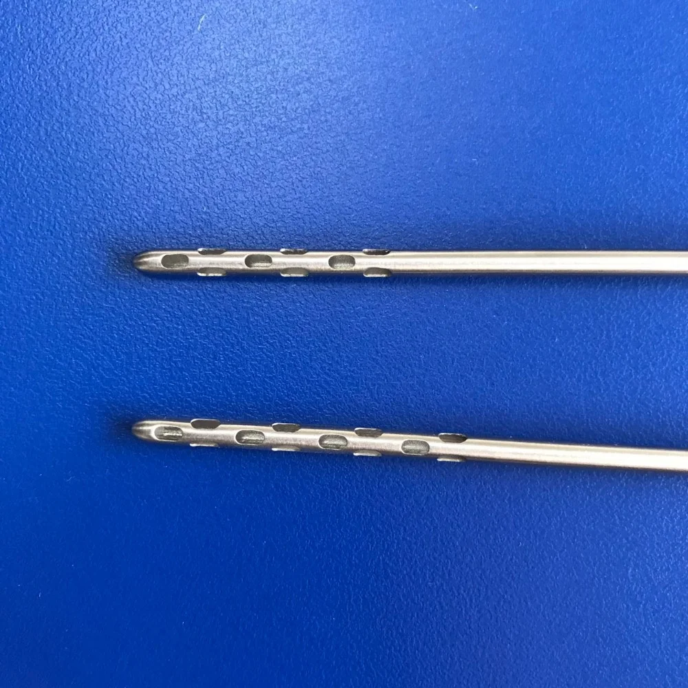 12holes liposuction cannula harvester stainless steel beauty instruments