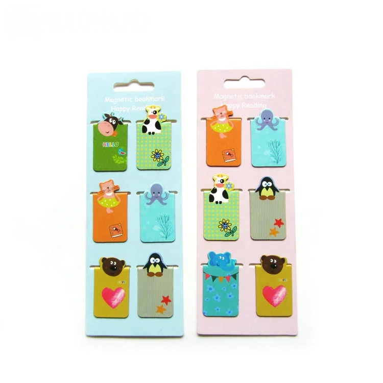 Fancy Souvenir Gifts  Folding Bookmark Magnets for Promotion