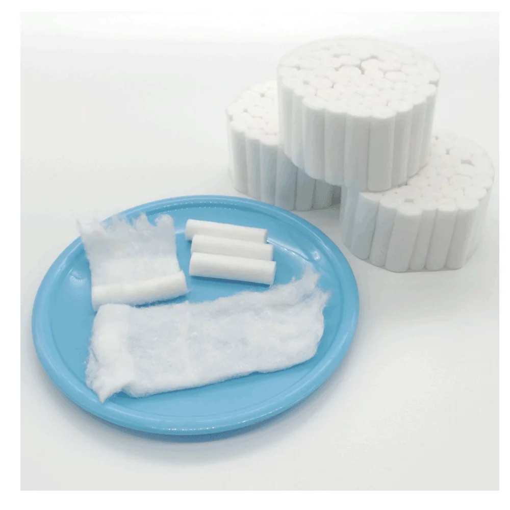 Most popular CE OEM  100% Cotton roll dental customize dental cotton roll box