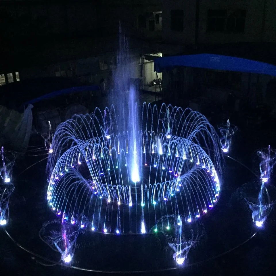 Factory price stainless steel 304 large outdoor dancing electric water fountain