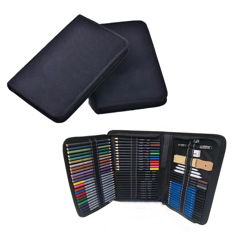 72PCS Sketch Plus Color Pencil  Drawing Art Set for Kids