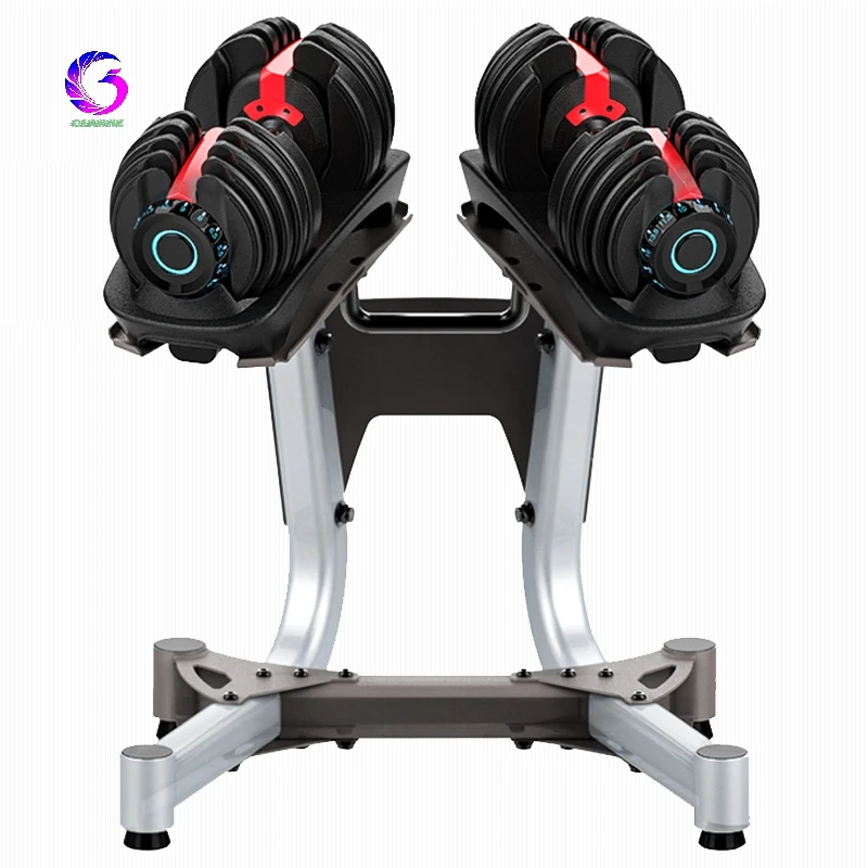 Weight Lifting Home Gym Equipment Fitness Selectable 1090 Dumbbell Wholesell Online 24kg 40kg Dumbbell Adjustable Dumbbells