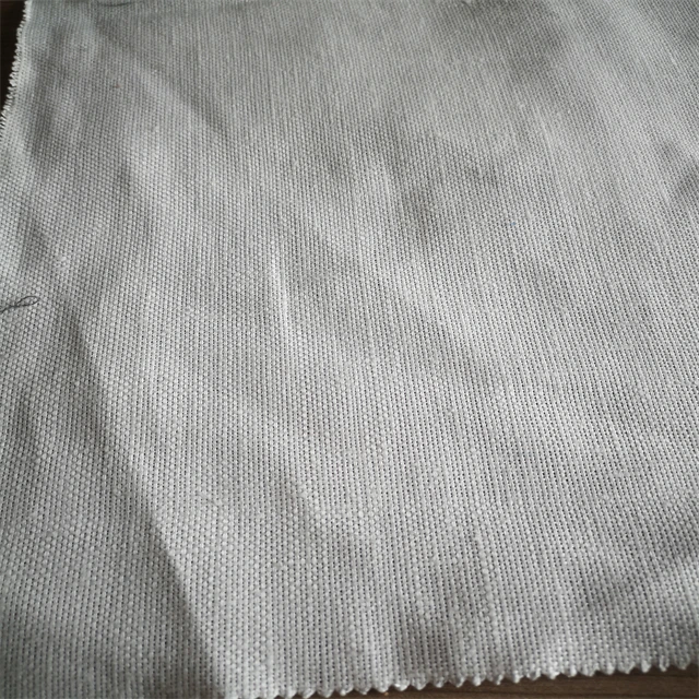 New products Eco-friendly heavy fabric 55% hemp 45% cotton woven fabric for home sofa bag and cloth