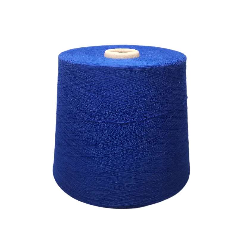 Factory Wholesale 100% Acrylic Yarn 21S Dark Blue Dyeing And Raw Acrylic Wool Blended Yarn For Knitting And Crochet