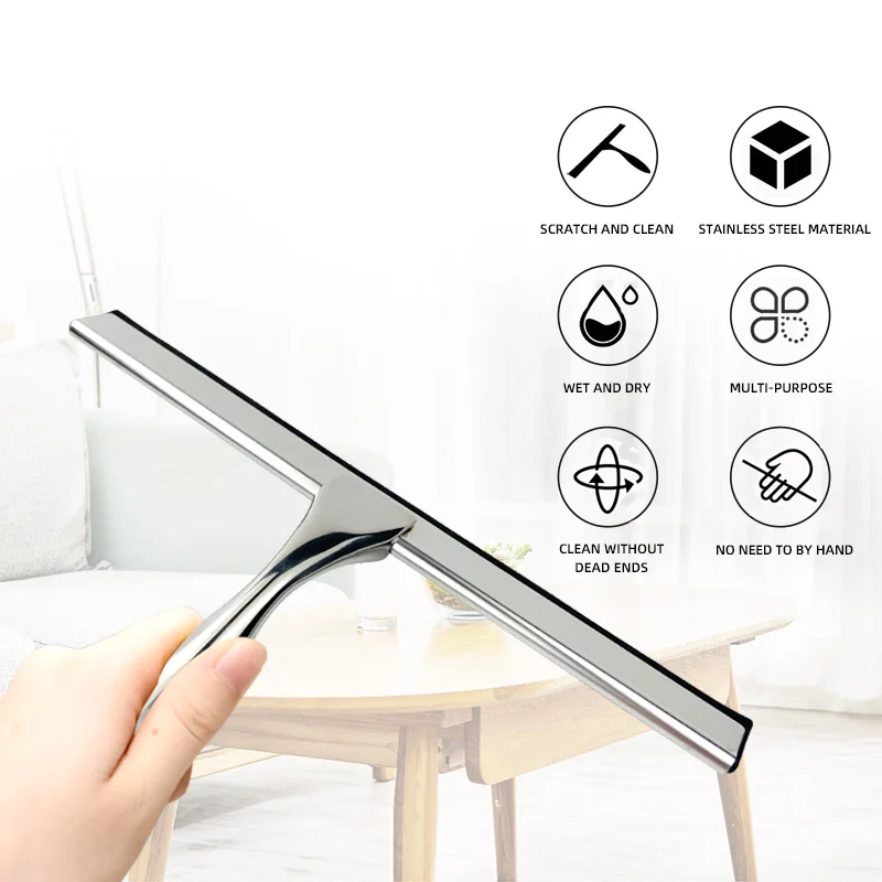 New Practical Design Hotel Bathroom Shower Room Glass Door Cleaning Necessary Wiper