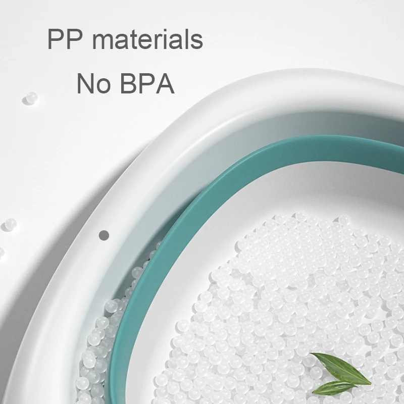 Banera Para Bebe Portable Plastic Folding Foldable Collapsible New Born Kids Baby Bathtub Bath Tub With Thermometer Temperature