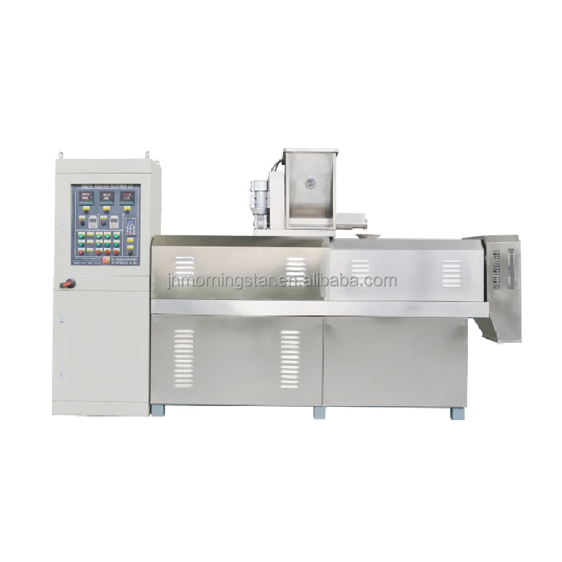 Automatic Industry Pet Feed Cat Dog turtle fish Pellet Food puffeTwin Screw Extruder Production Line  Making Processing Machine