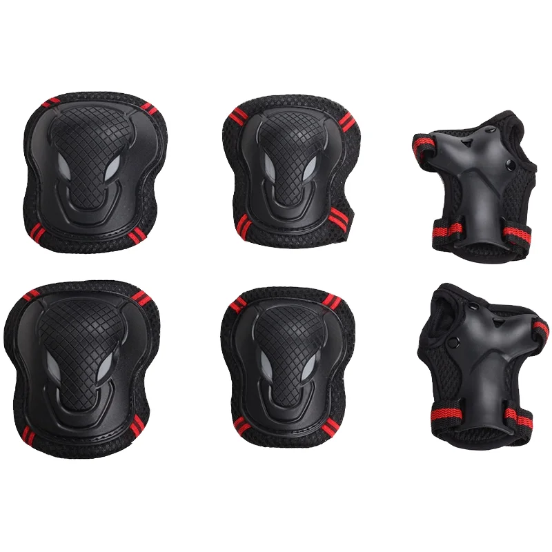 YSMLE Professional Kid and Adult Outdoor Sports Elbow Knee Pads Skateboard Bicycle Scooter Protective Gear