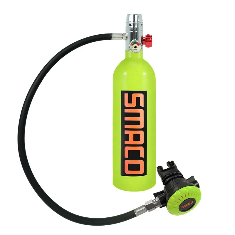 2020 New Arrival Underwater Breath Portable Mini Scuba Diving Tank Spare Oxygen Cylinder 1L