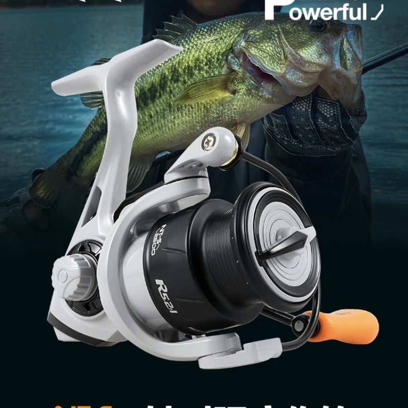 Hot OEM High Intensity Graphite Rotor Thick Bail Front Drag 6.5kg Max Drag Strong Drive Gear Spinning Fishing Reel