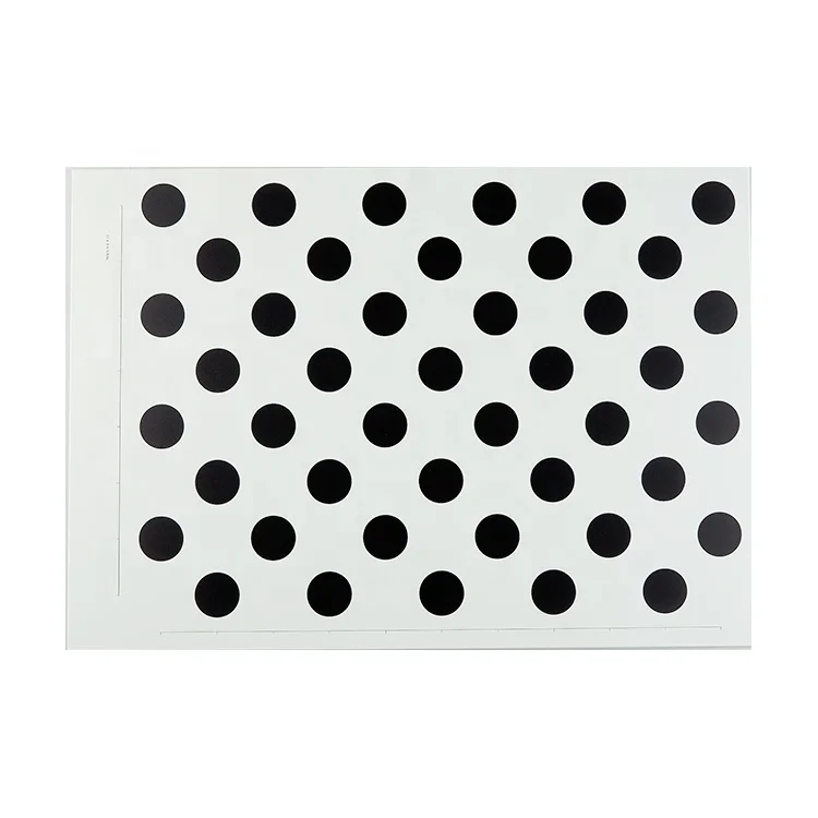 Superior Quality Industrial Machine Vision image Calibboard Target Customized Ceramics Oversize Diffuse Reflection Calibboard