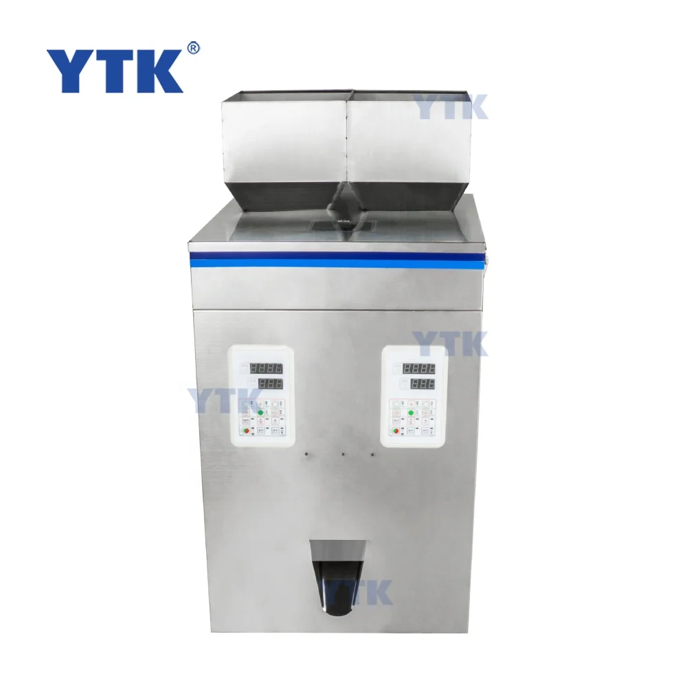 Small scale herb seed salt rice powder filling and weighing machine tea leaf packing machine filler