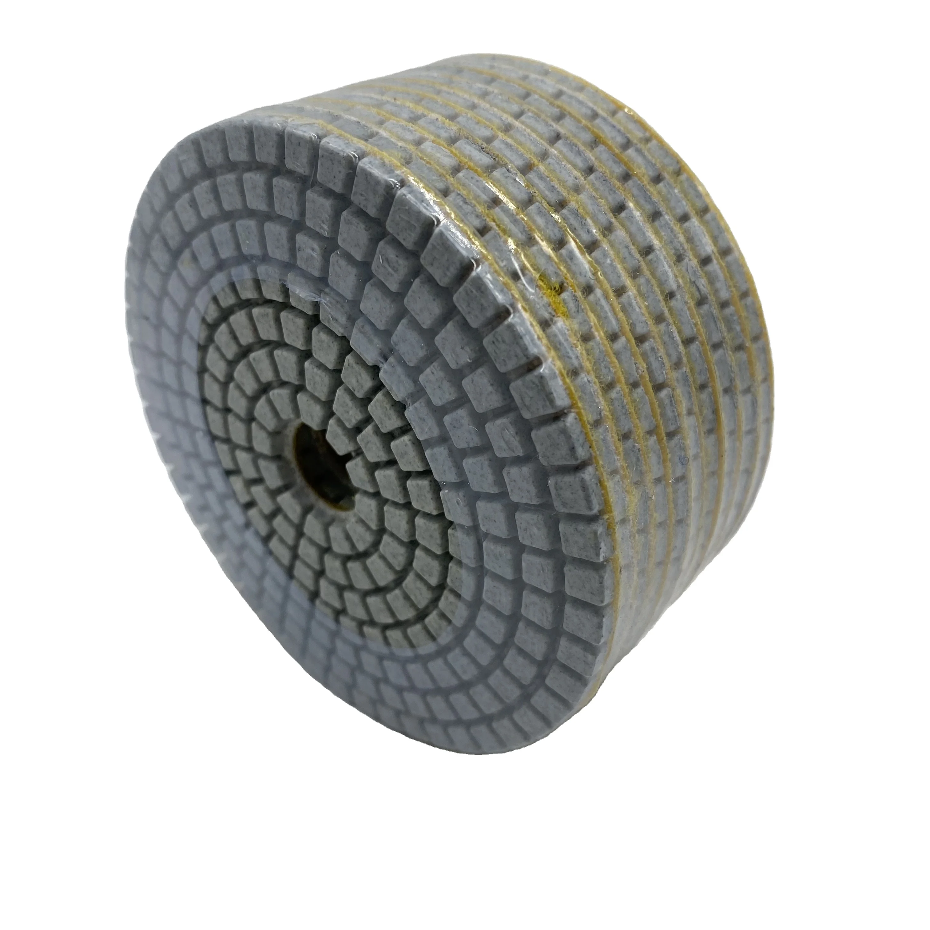 grit 50 #- 10000 #  flexible 4 inch 100 mm 125 mm  floor granite diamond wet polishing pad for marble  stone concrete