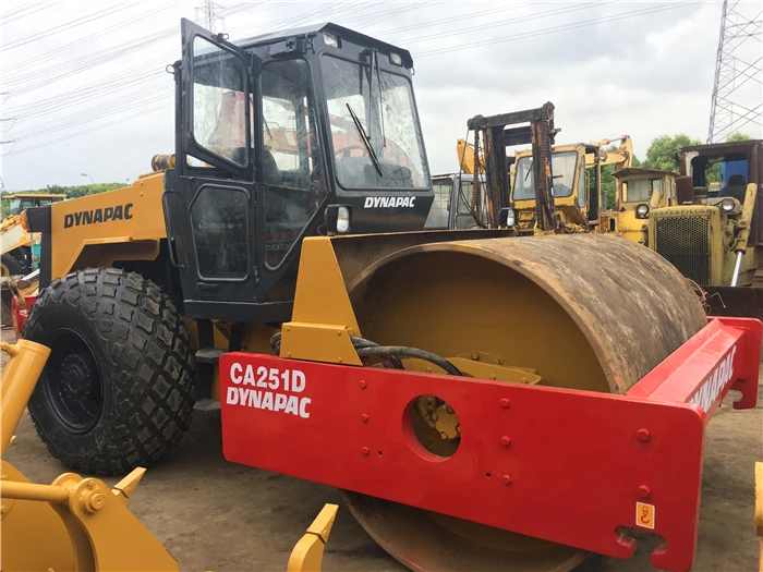 Подержанный каток Dynapac CA251D низкая цена распродажа б/у