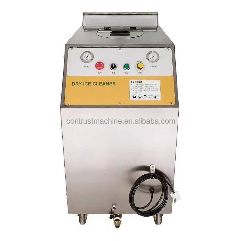 High Pressure Power Dry ice cleaner equipment widely used for physical carbon and rust removal