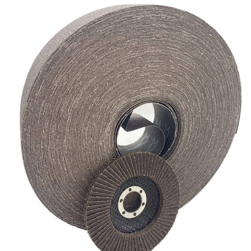 high quality brown calcined aluminium oxide abrasive cloth Used for making skin flap wheel, skin flap disc and  sand belt