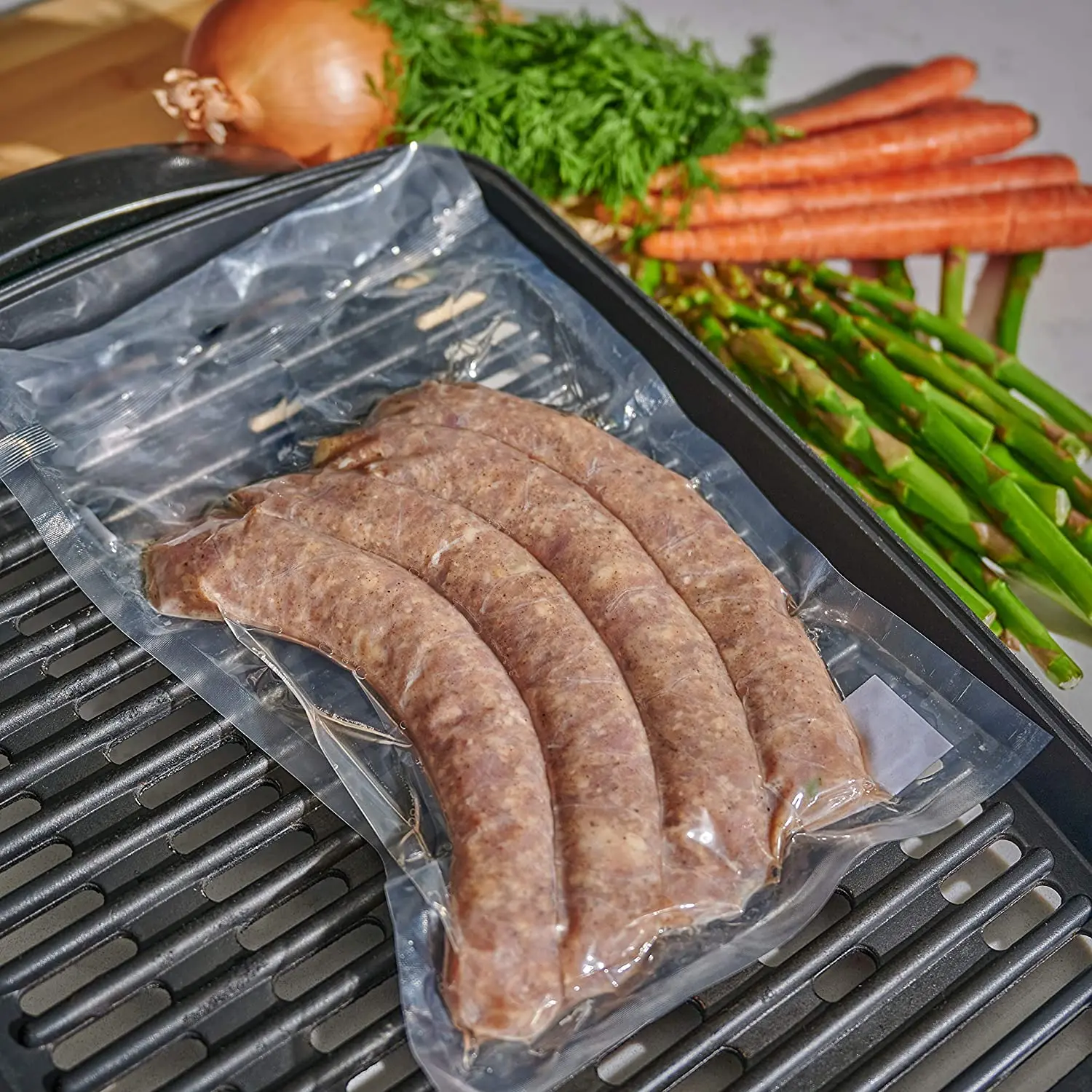 PA/PE 11-layer high barrier co-extrusion film food grade packaging nylon vacuum plastic bag vacuum sealer bag film