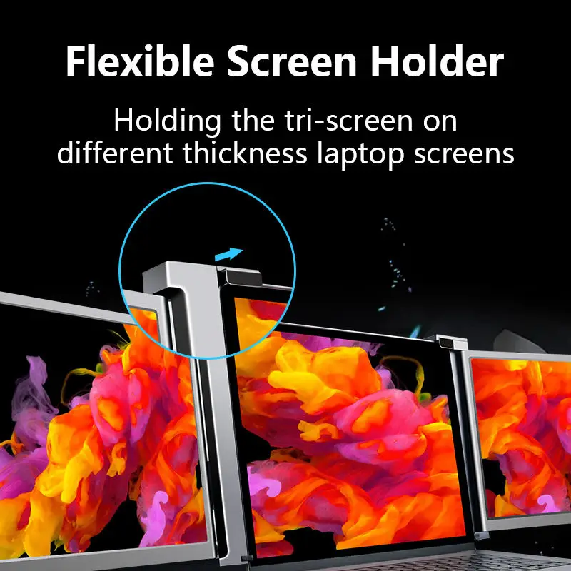 15 inch dual screen extender lcd monitor computer with fcc rohs ce certification 1080p easy inastallation