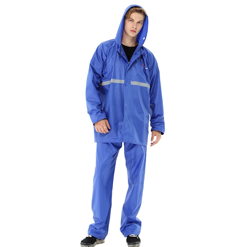 Rainfreem Cheap Working Clothes Clear Rain Suit Cheap Light Weight Rain Coat Suits