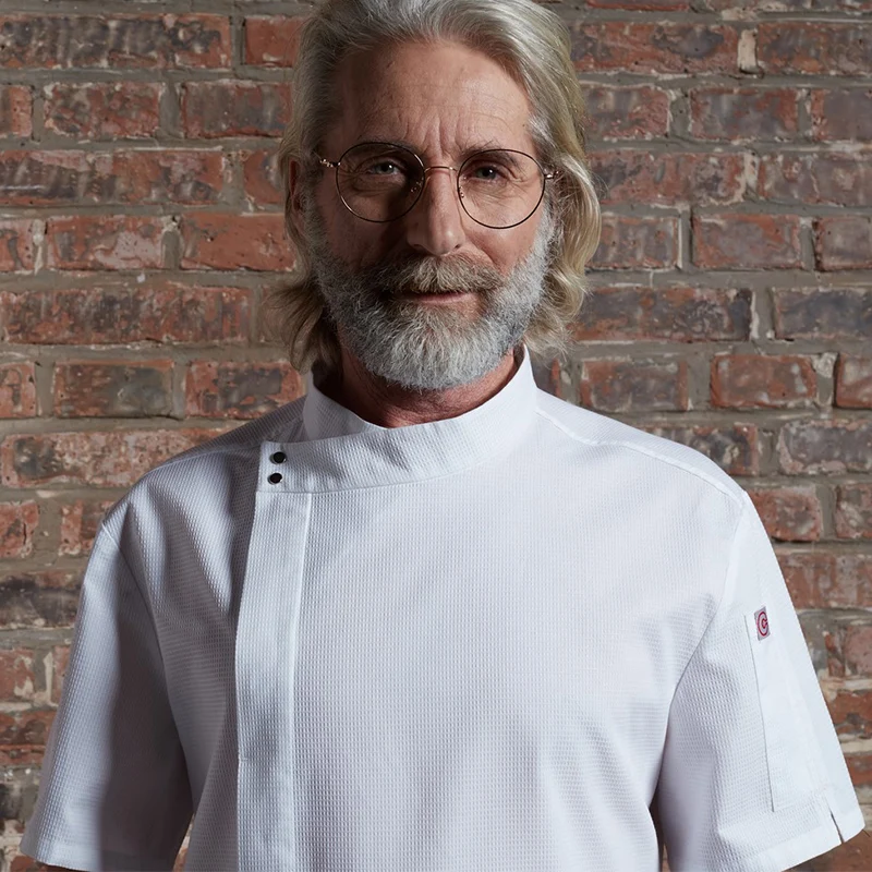 CHECKEDOUT latest design prmium quality chef jackets and chef coat with Soft and comfortable chef uniform for restaurant