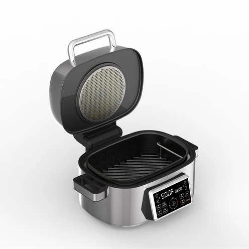 Supplier Supply Electric Household Grill Air Fryer Smart Grill and Air Fryer Combo