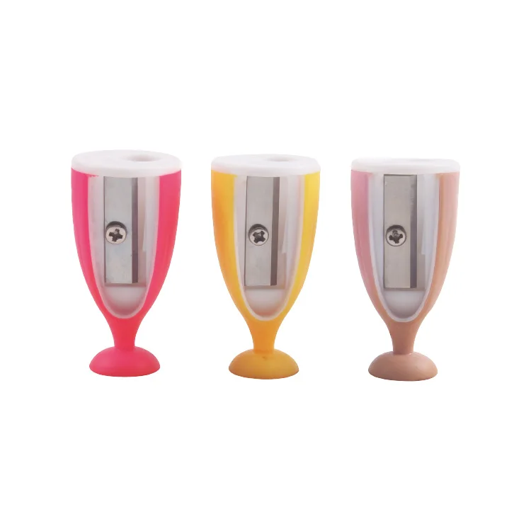Wine Glass Shape Sharpener for Student and Office