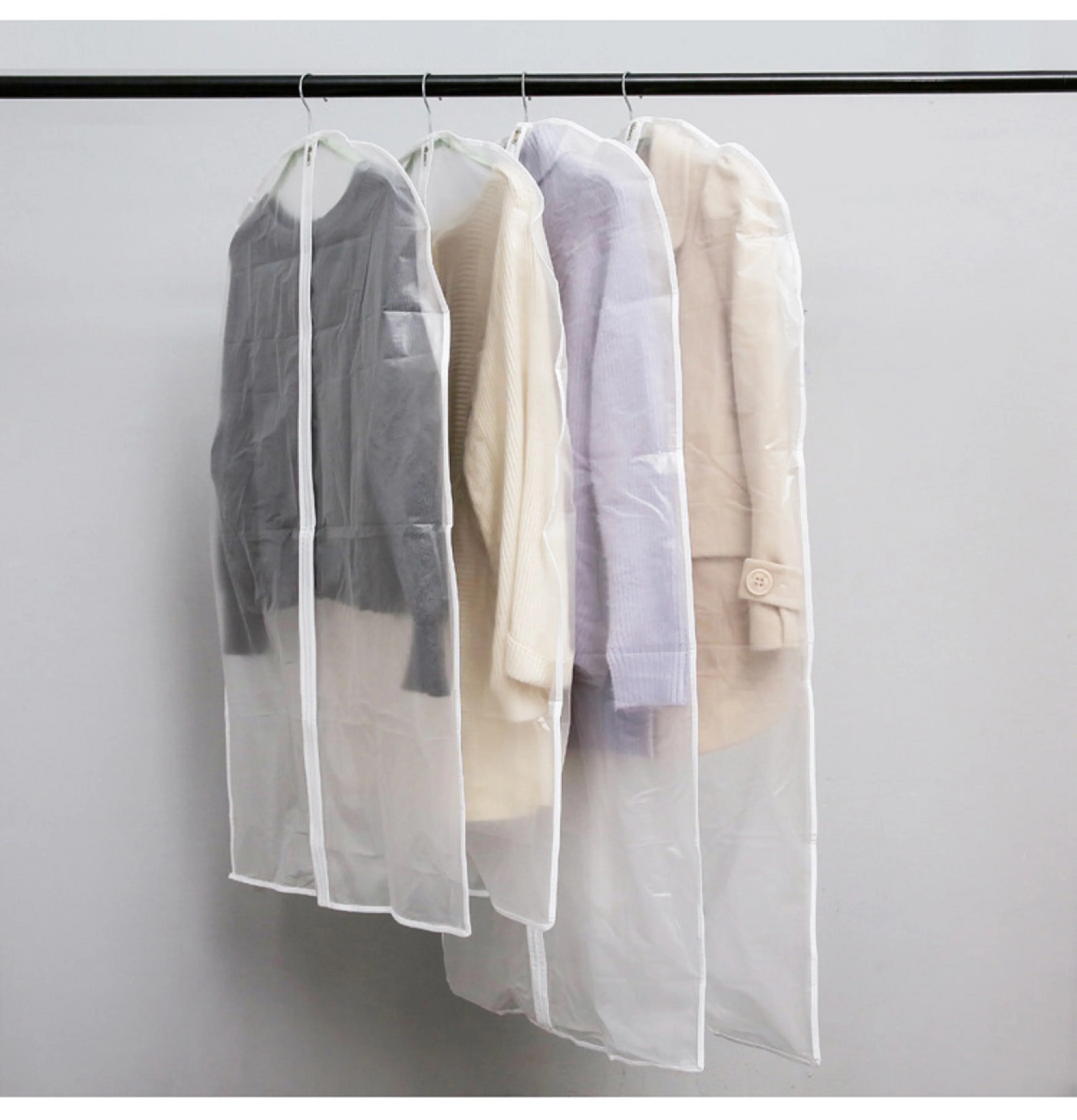 
Hanger Coat Cover Storage Garment Suit Clothes Bag Carrier Black Stars Customized Patton Color 